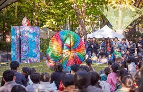 해피준ENT (풍선을 이용한 관객 소통 공연)