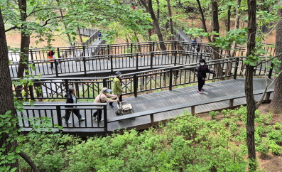 무장애숲길 조감도 이미지