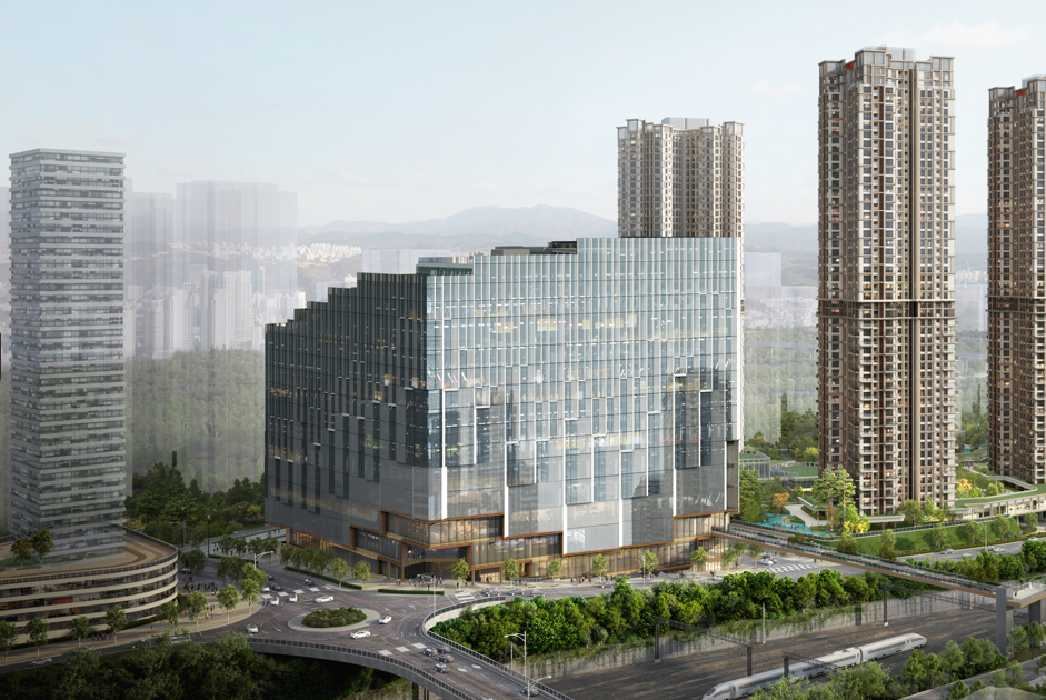 상업업무용지 조감도